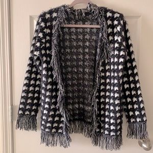 Sioni Fringed Cardigan